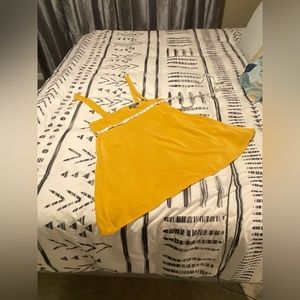 Jumper Skirt in Mustard